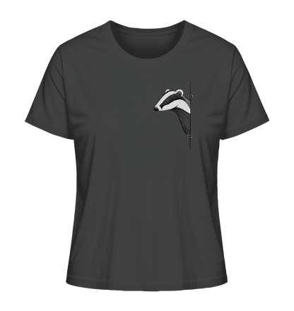 Lässiger Dachs Meister Grimbart - Ladies Organic Shirt