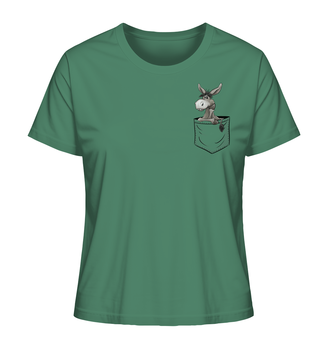 Bockiger Esel in Deiner Tasche - Ladies Organic Shirt
