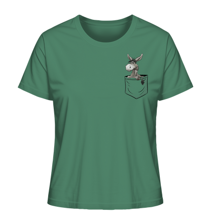 Bockiger Esel in Deiner Tasche - Ladies Organic Shirt