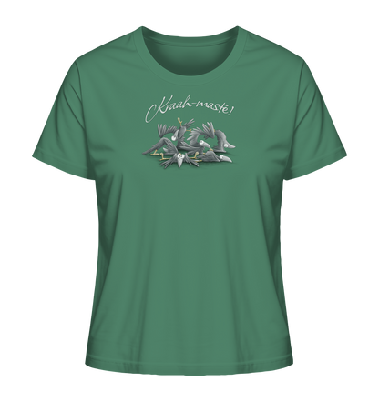 Kraah-masté! Yoga Raben Krähen - Ladies Organic Shirt