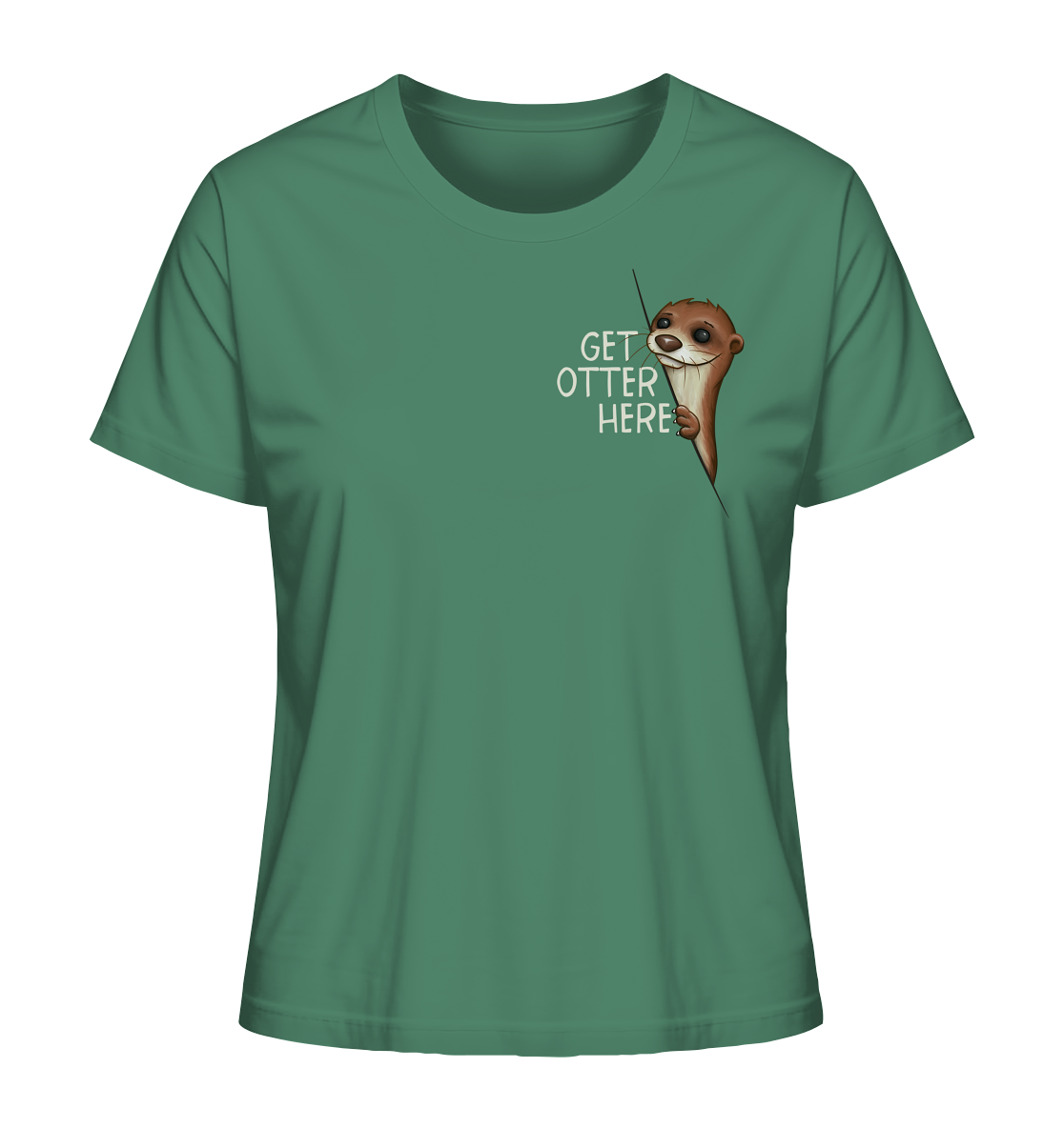 Get Otter Here | Lustiger Otter Kalauer - Ladies Organic Shirt