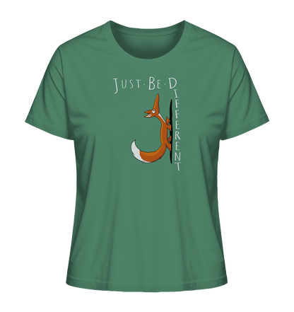 Just Be Different | Sei Anders, kleiner Fuchs - Ladies Organic Shirt