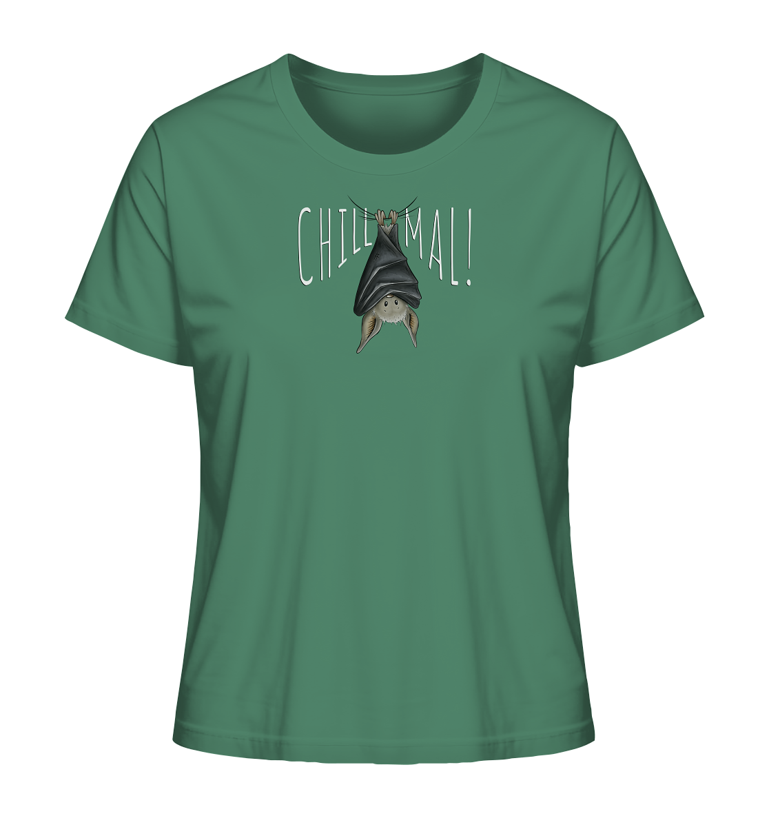 Chill Mal gemütliche Fledermaus - Ladies Organic Shirt