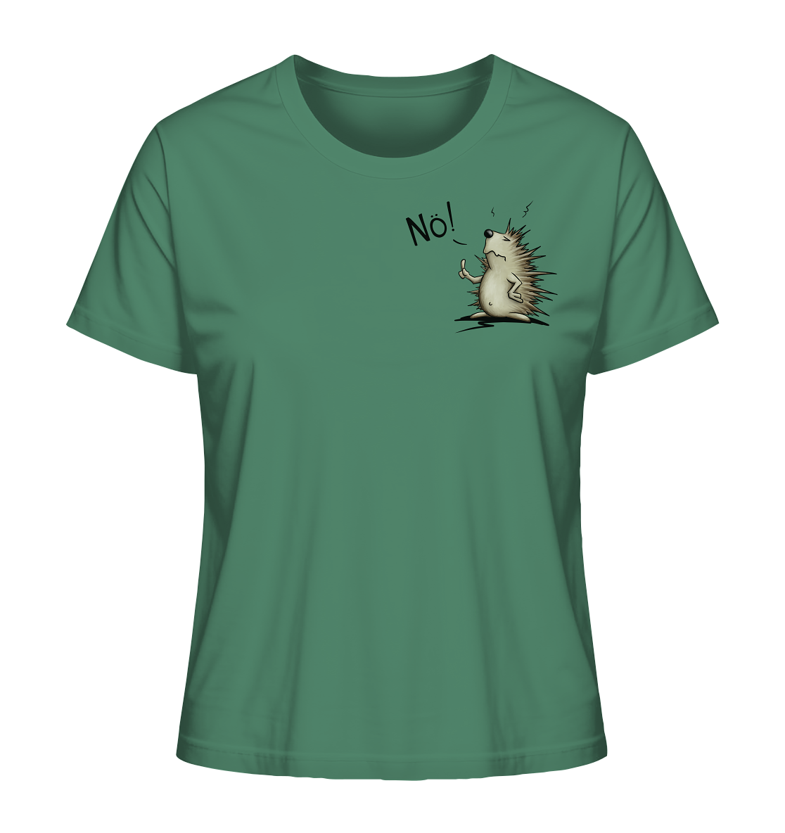 Nö! Grummeliger Igel - Ladies Organic Shirt