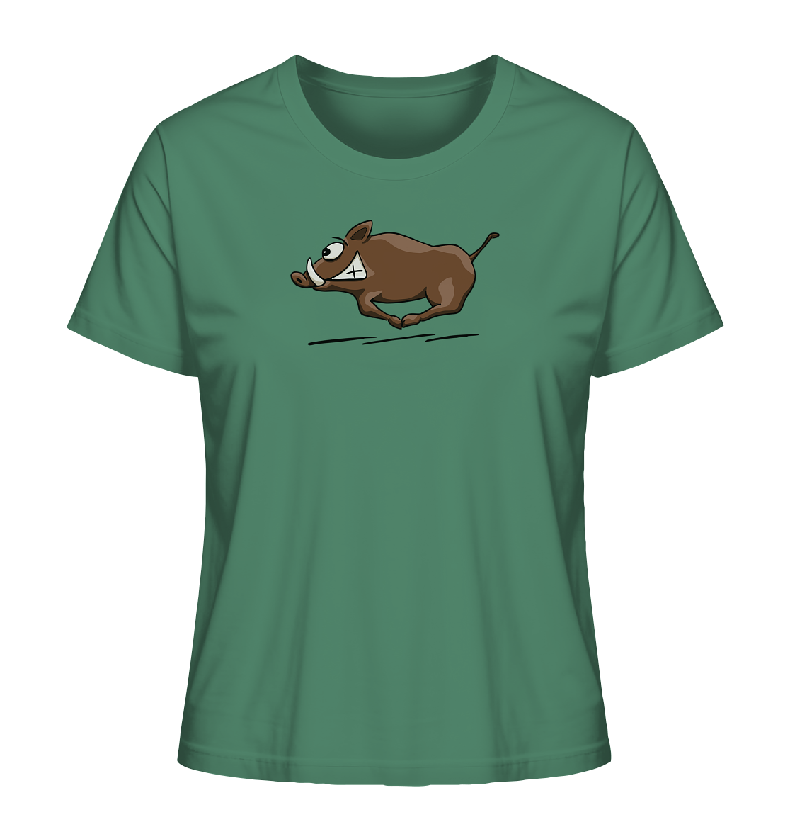 sauwildes Wildschwein | Wildsau  - Ladies Organic Shirt