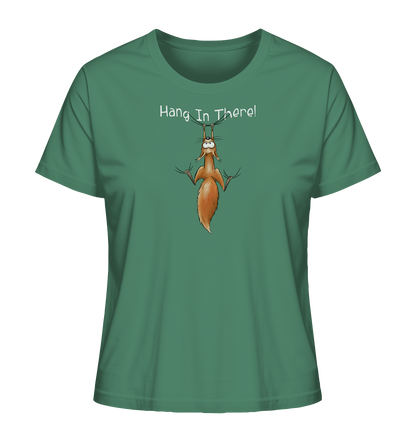 Hang In There | Lässiges Eichhörnchen - Ladies Organic Shirt