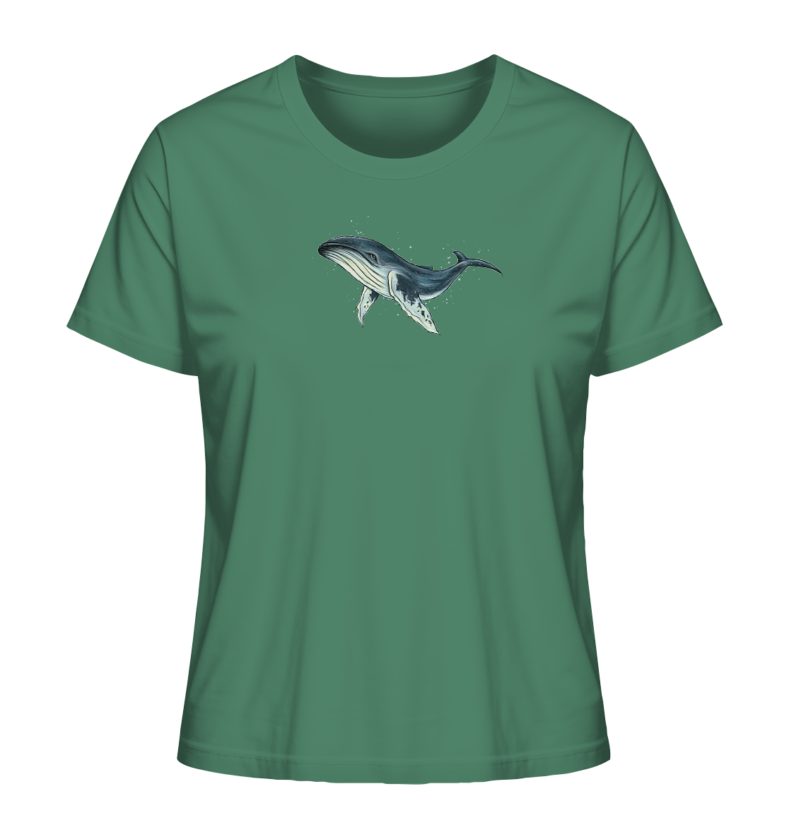 Tiefsee Ozean-Riese Buckelwal - Ladies Organic Shirt