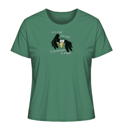 I’m Fine Rabe | Alles Gut Krähe - Ladies Organic Shirt