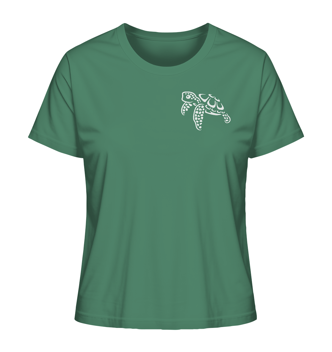 schwimmende Meeres-Schildkröte - Ladies Organic Shirt