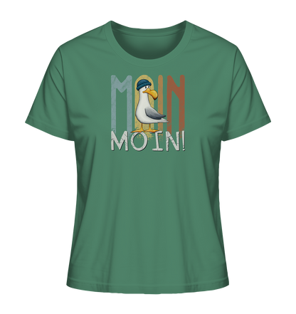 Moin Moin norddeutsche Möwe - Ladies Organic Shirt