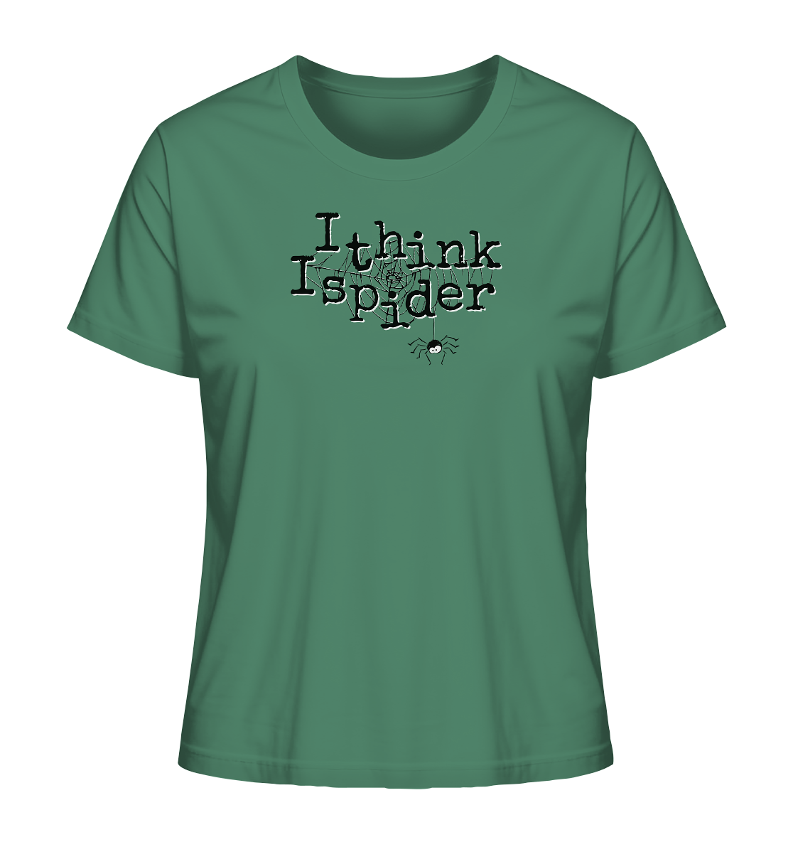I think I spider - Spinne - Ladies Organic Shirt