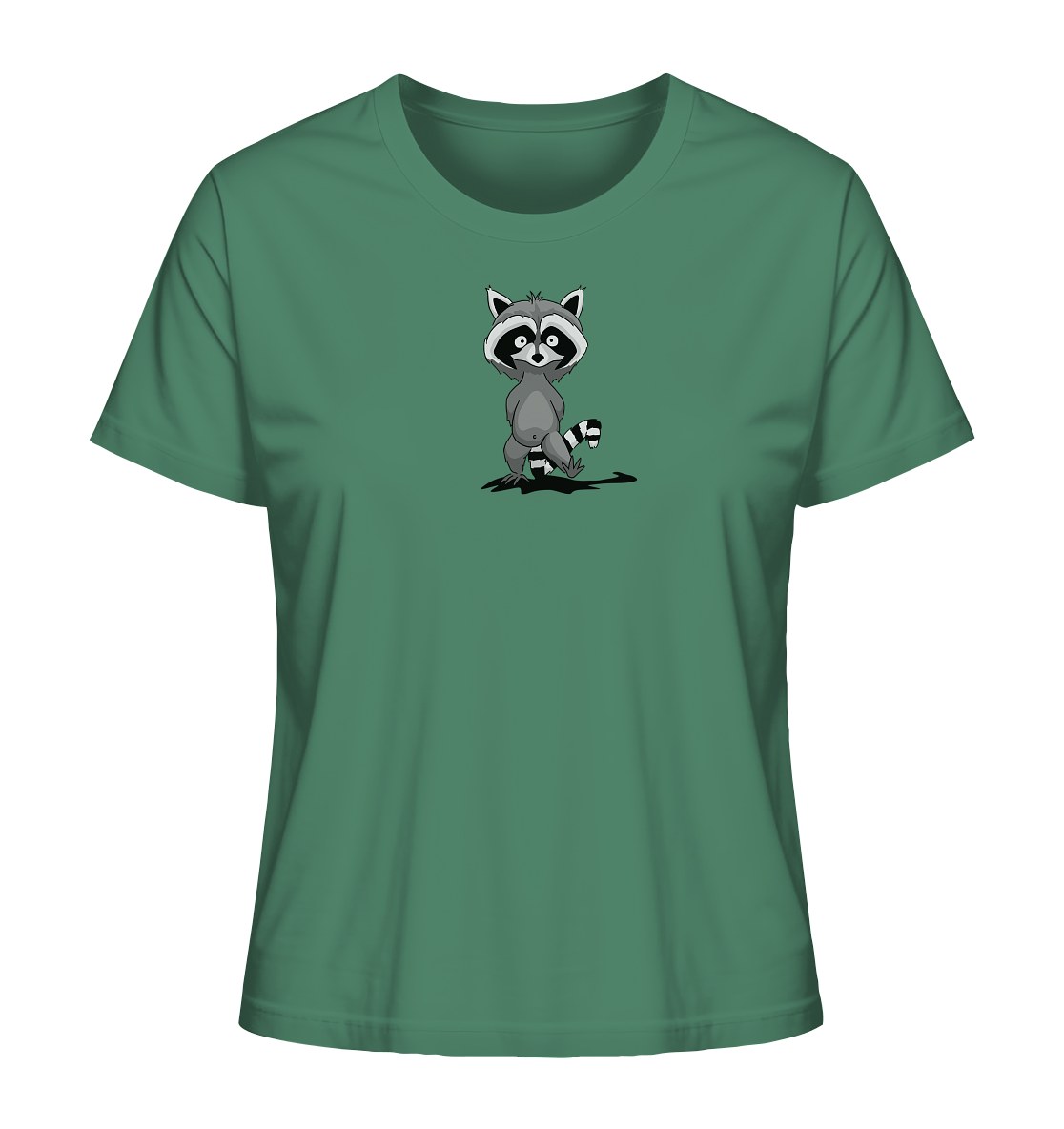 Frecher kleiner Waschbär - Ladies Organic Shirt