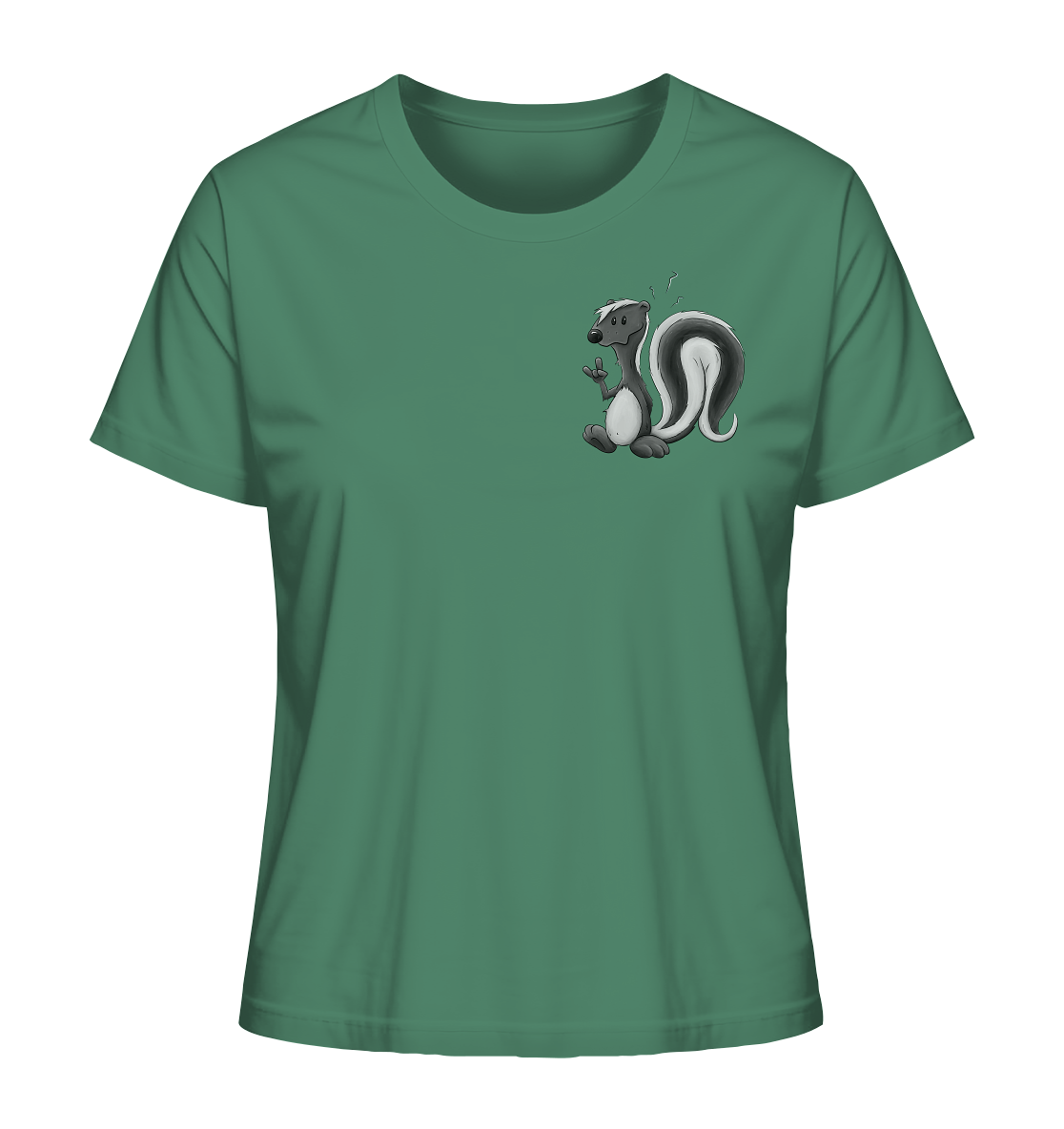Lustig stinkiges Stinktier - Ladies Organic Shirt