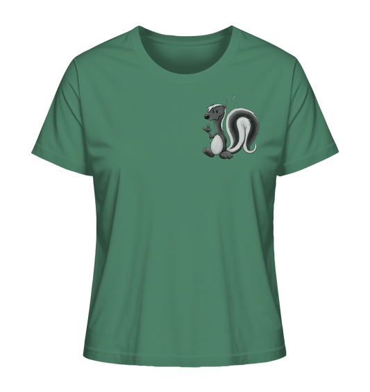 Lustig stinkiges Stinktier - Ladies Organic Shirt
