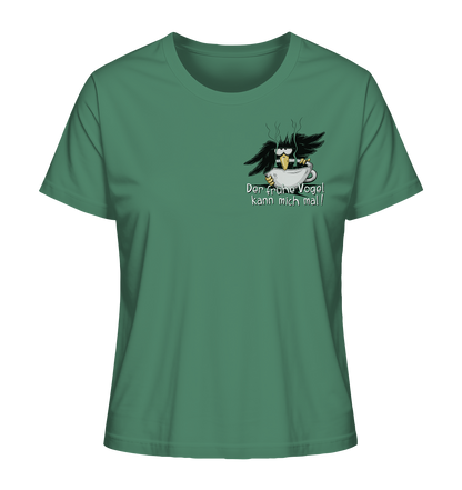 Der frühe Vogel kann mich mal | Kaffee Rabe - Ladies Organic Shirt
