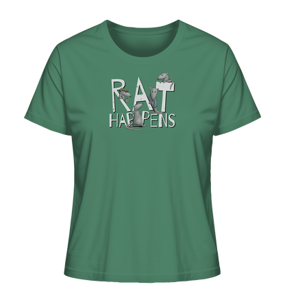 Rat Happens Ratten - Ladies Organic Shirt