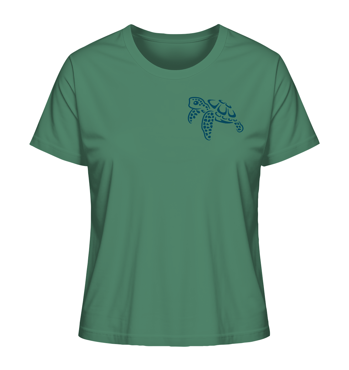 Lässig lustige Wasserschildkröte - Ladies Organic Shirt
