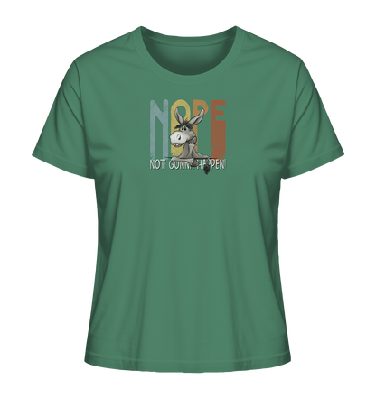 Nope | bockiger Esel - Ladies Organic Shirt
