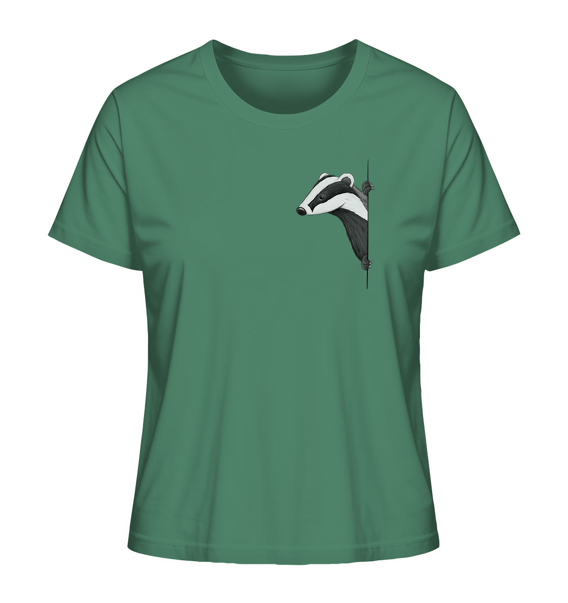 Lässiger Dachs Meister Grimbart - Ladies Organic Shirt