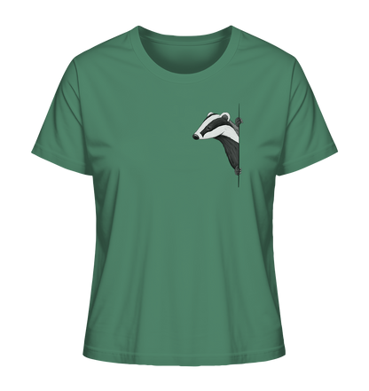 Lässiger Dachs Meister Grimbart - Ladies Organic Shirt
