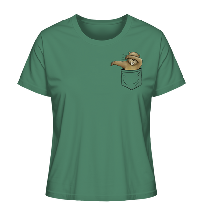 Dabbender Biber in Deiner Tasche - Ladies Organic Shirt