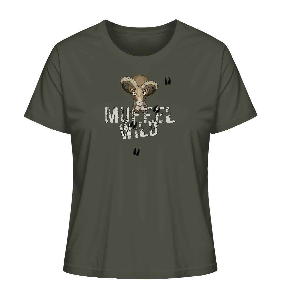 Muffel Wild Mufflon - Ladies Organic Shirt