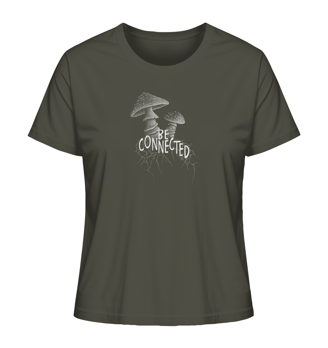 Be Connected Panther-Pilz - Ladies Organic Shirt
