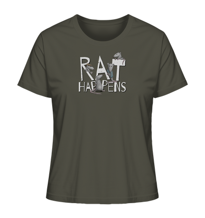 Rat Happens Ratten - Ladies Organic Shirt