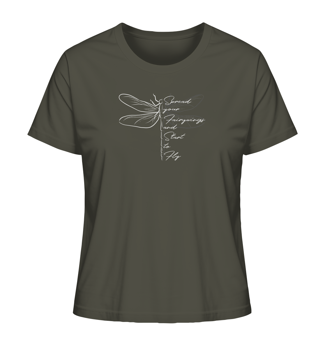 Breite die Flügel aus und flieg los | Libelle - Ladies Organic Shirt
