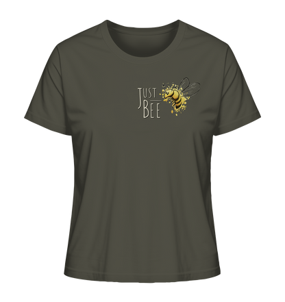 Just Bee, kleine Honig-Biene - Ladies Organic Shirt