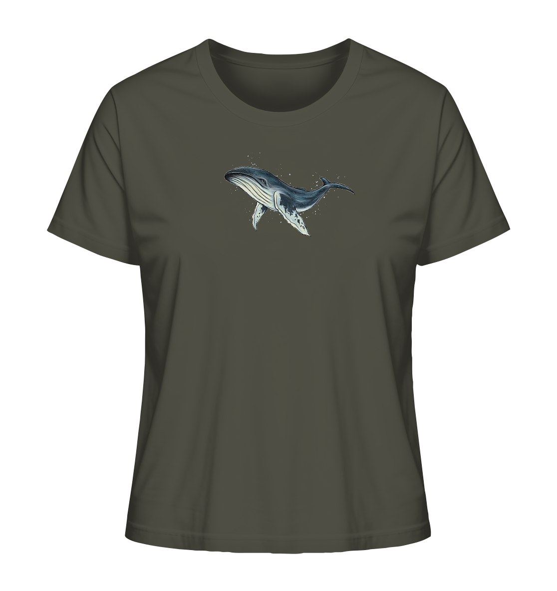 Tiefsee Ozean-Riese Buckelwal - Ladies Organic Shirt