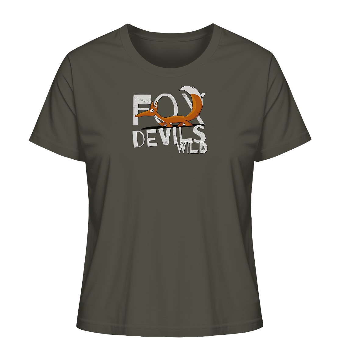 Fox-Devils-Wild Fuchs - Ladies Organic Shirt