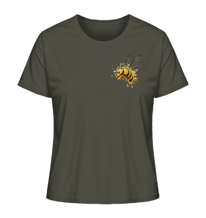 Lässige kleine Honig-Biene - Ladies Organic Shirt