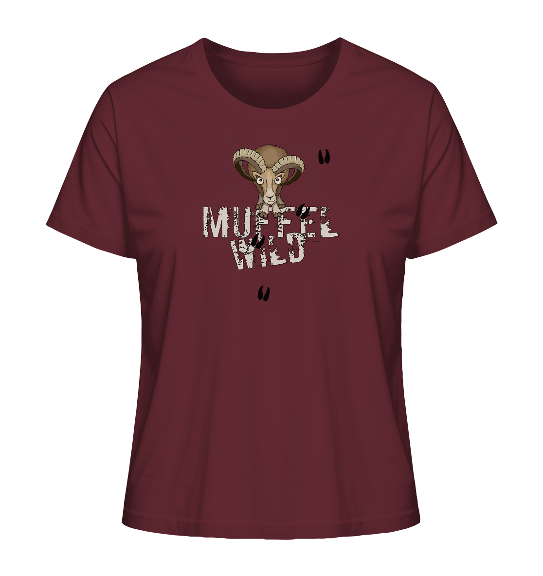 Muffel Wild Mufflon - Ladies Organic Shirt