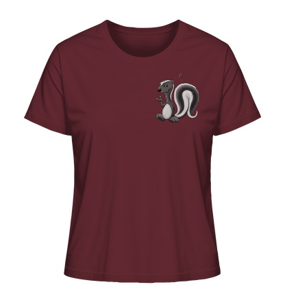 Lustig stinkiges Stinktier - Ladies Organic Shirt