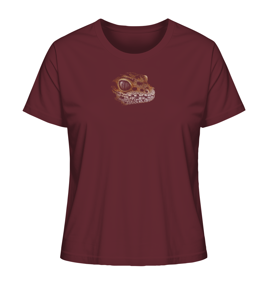 Leopard Gecko Skizze Kritzelkunst - Ladies Organic Shirt