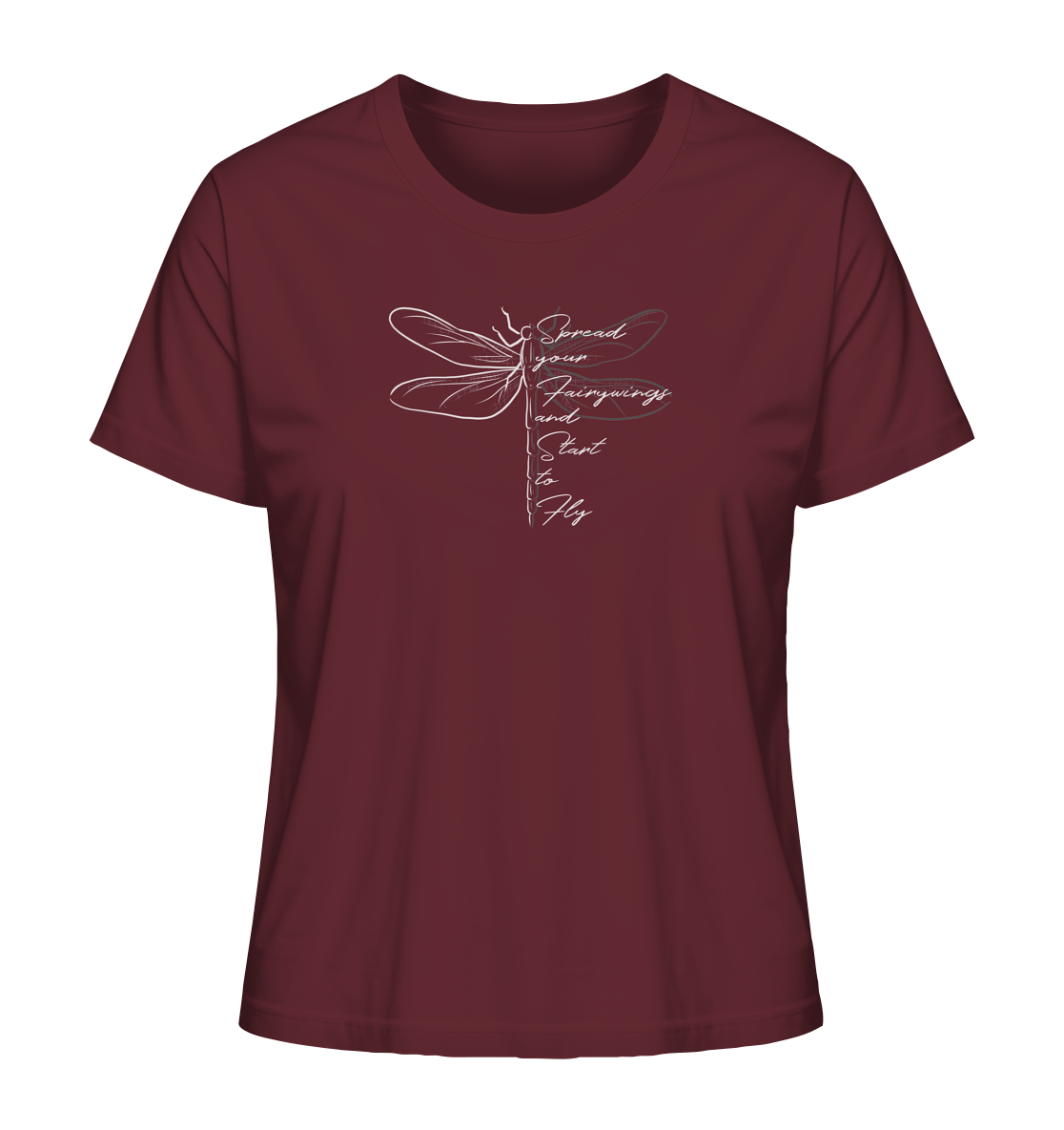 Breite die Flügel aus und flieg los | Libelle - Ladies Organic Shirt