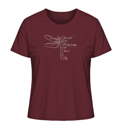 Breite die Flügel aus und flieg los | Libelle - Ladies Organic Shirt