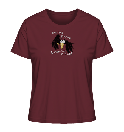 I’m Fine Rabe | Alles Gut Krähe - Ladies Organic Shirt