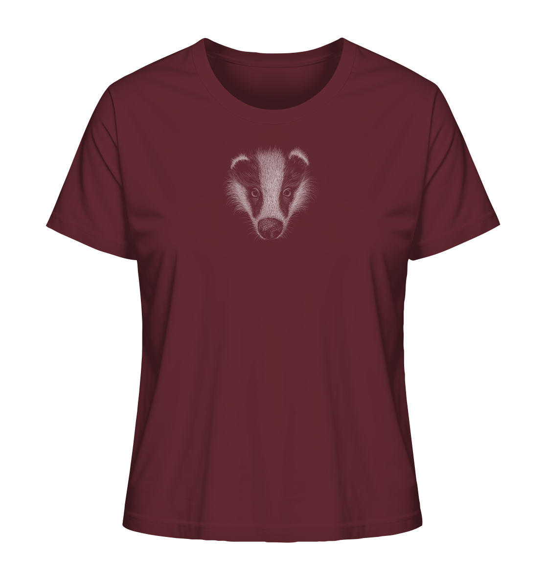 Kritzel-Kunst Dachs Illustration - Ladies Organic Shirt