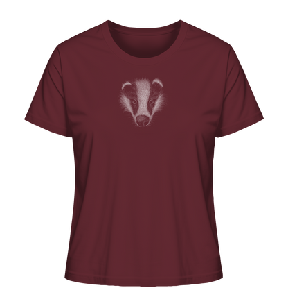 Kritzel-Kunst Dachs Illustration - Ladies Organic Shirt