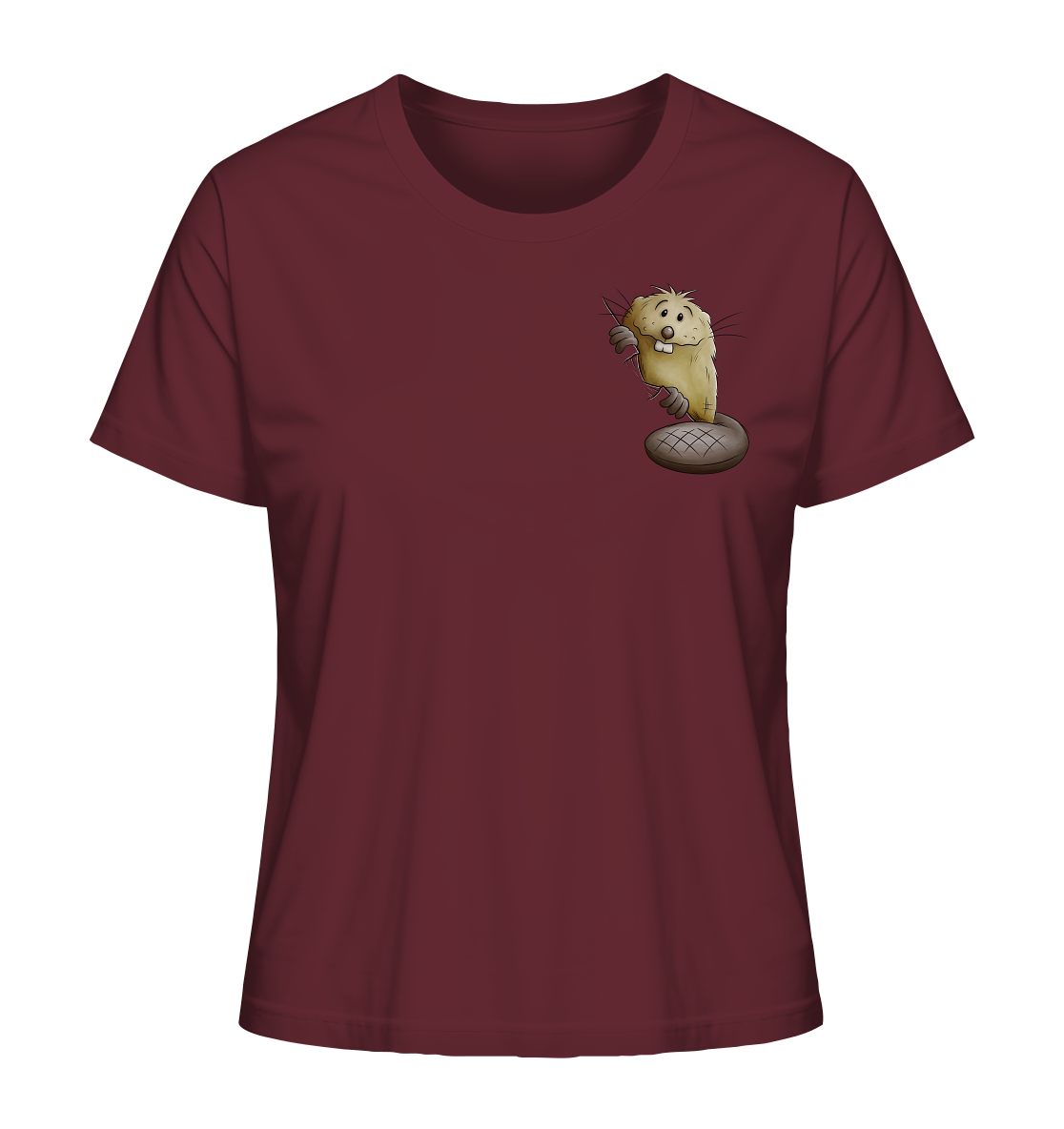 Lustiger frecher Biber - Ladies Organic Shirt