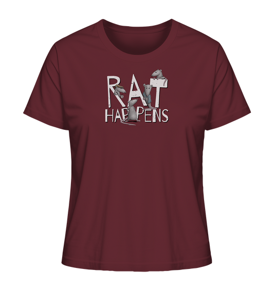 Rat Happens Ratten - Ladies Organic Shirt