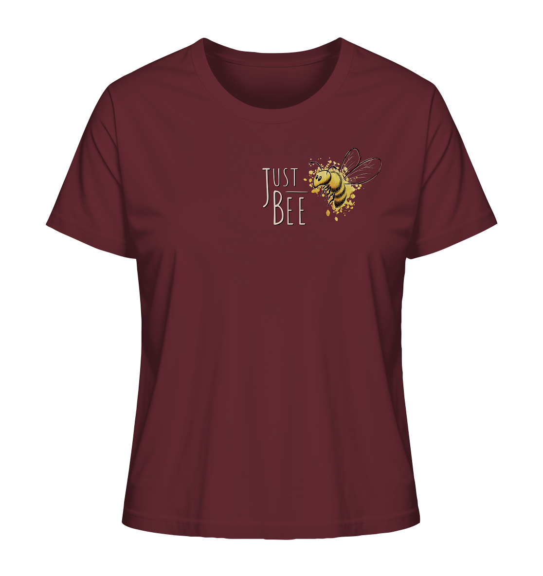 Just Bee, kleine Honig-Biene - Ladies Organic Shirt