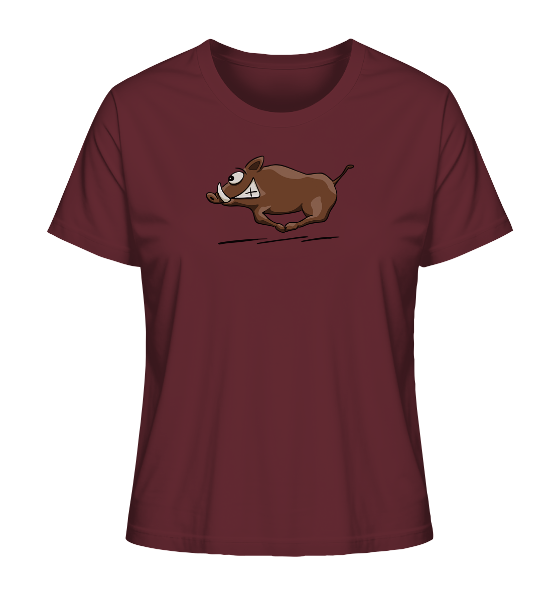 sauwildes Wildschwein | Wildsau  - Ladies Organic Shirt