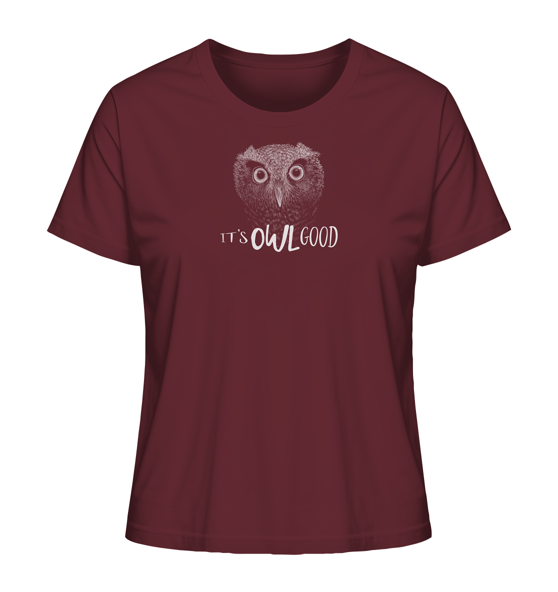 OWL Good | Kritzel-Kunst-Eule - Ladies Organic Shirt