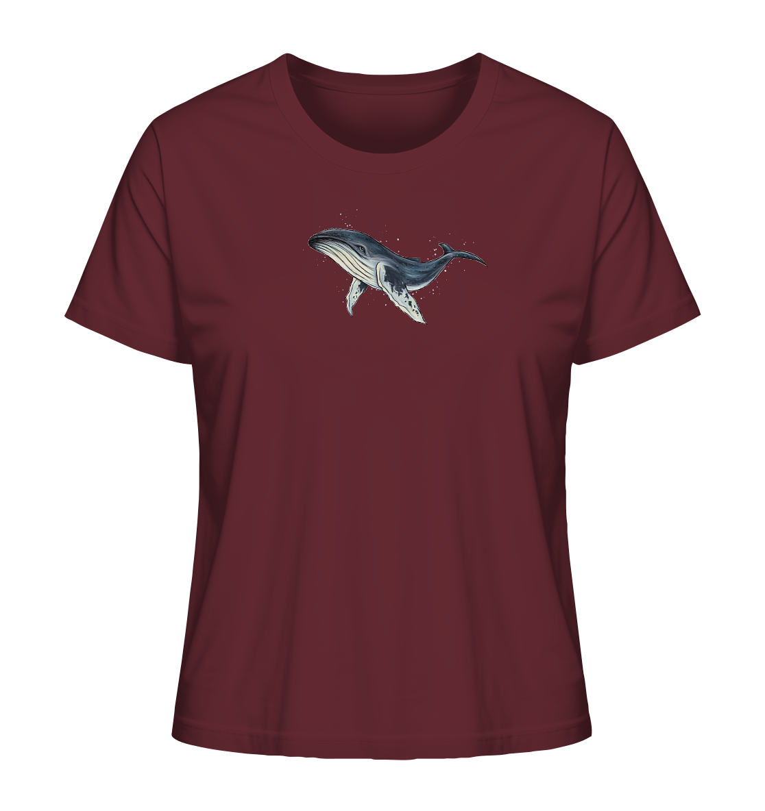 Tiefsee Ozean-Riese Buckelwal - Ladies Organic Shirt