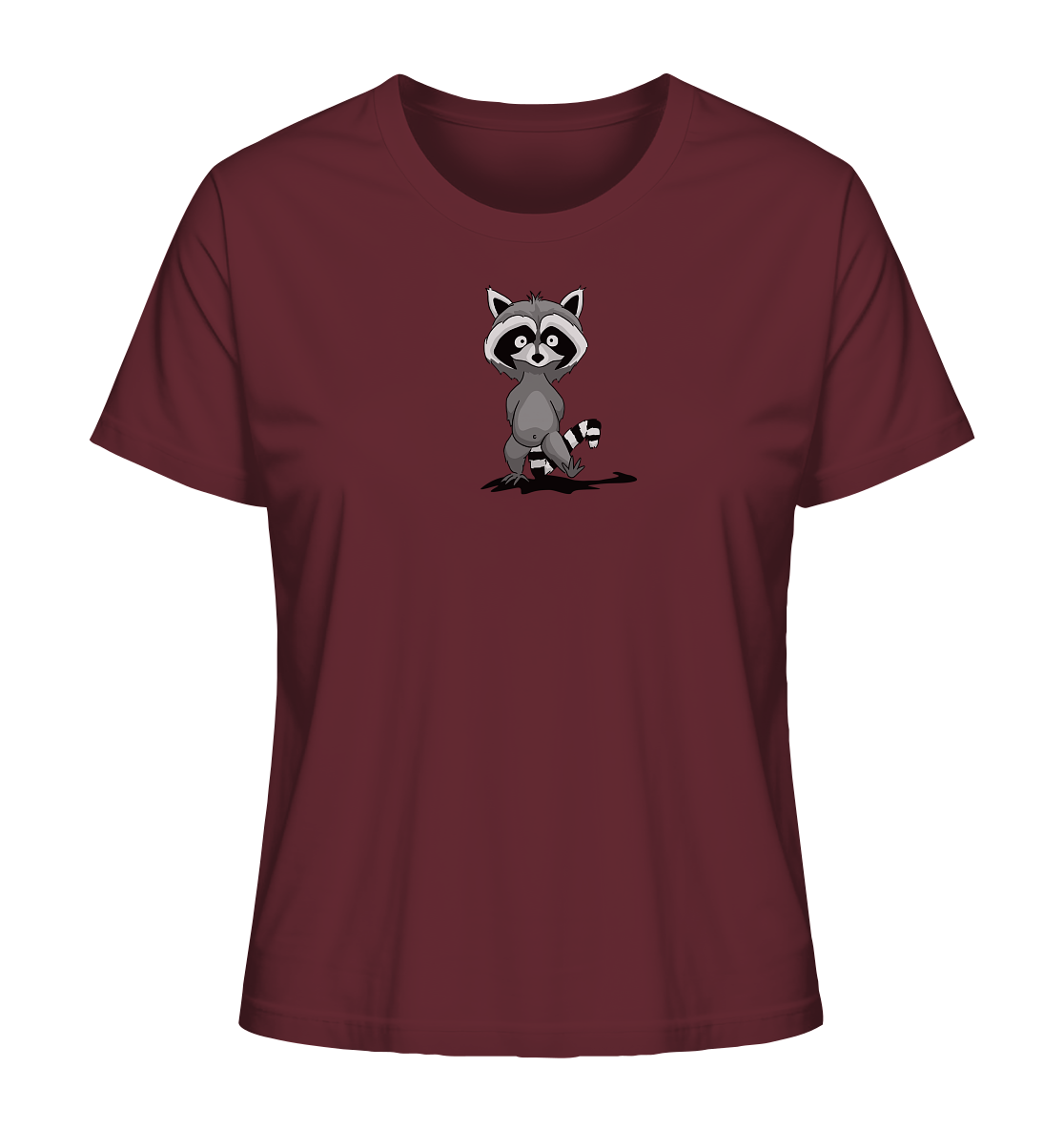 Frecher kleiner Waschbär - Ladies Organic Shirt