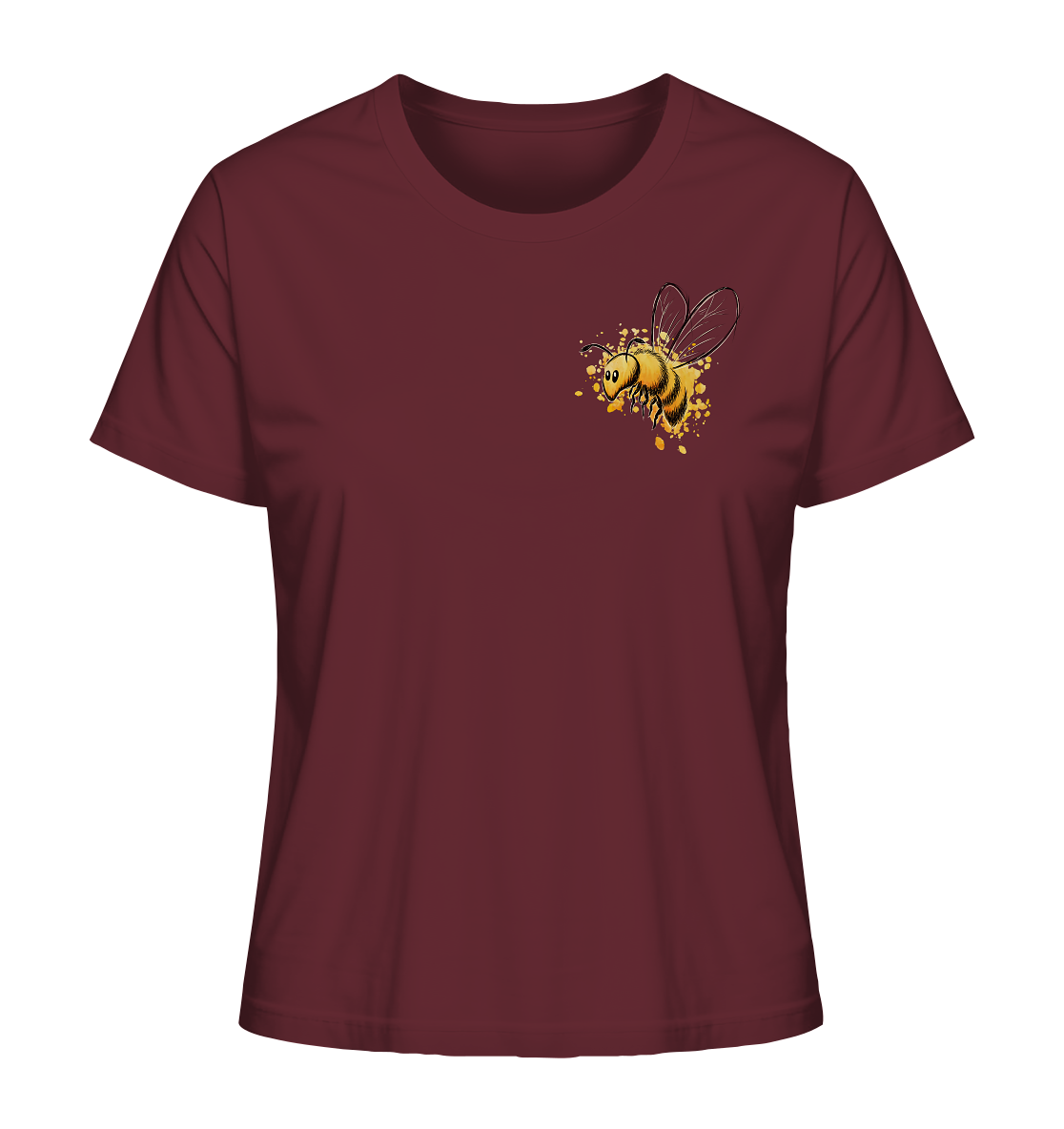 Lässige kleine Honig-Biene - Ladies Organic Shirt