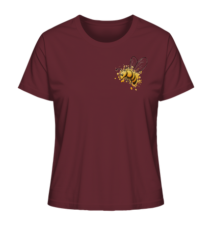 Lässige kleine Honig-Biene - Ladies Organic Shirt